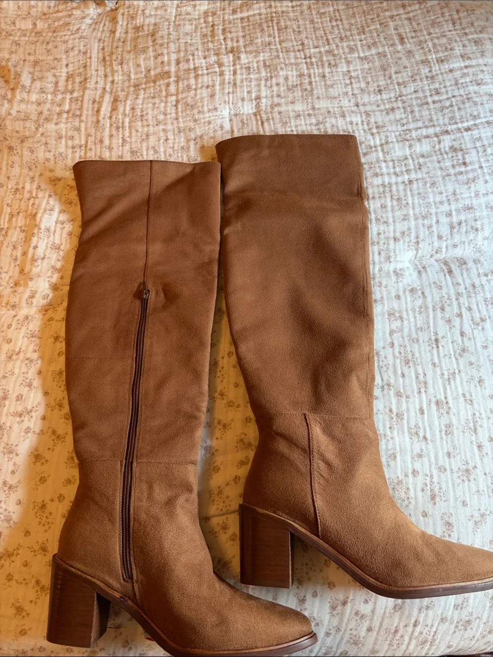 Seychelles New Brown Women's Knee-High Block Heel Boots